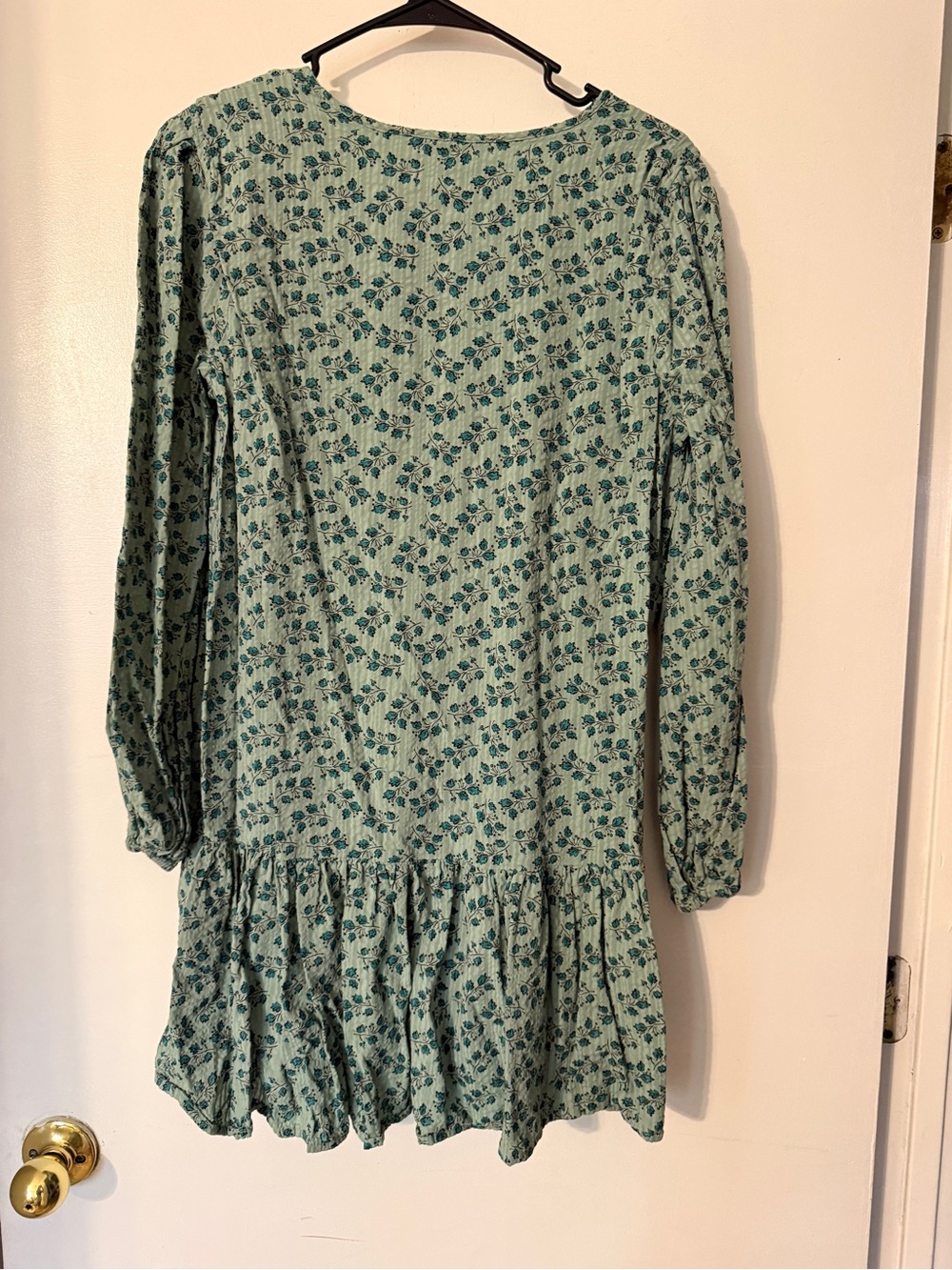 Green Floral LOFT dress